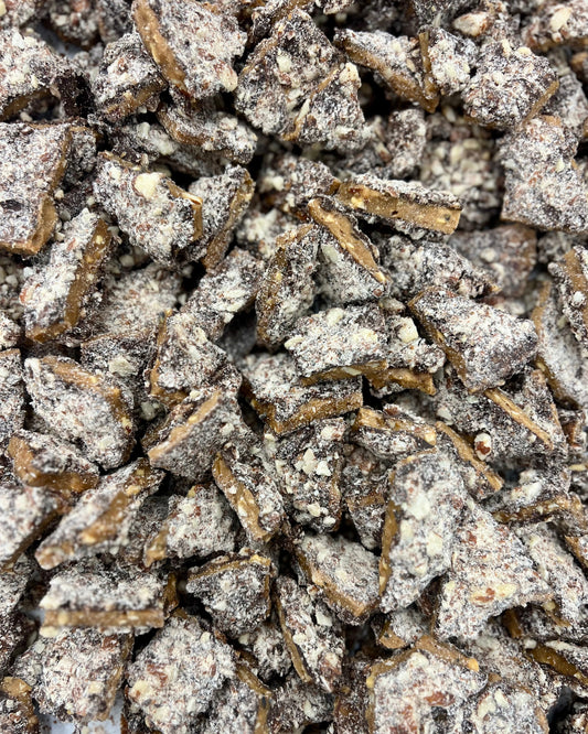 ✨4oz Amethyst Blend: Black Magick Dark Chocolate Toffee✨