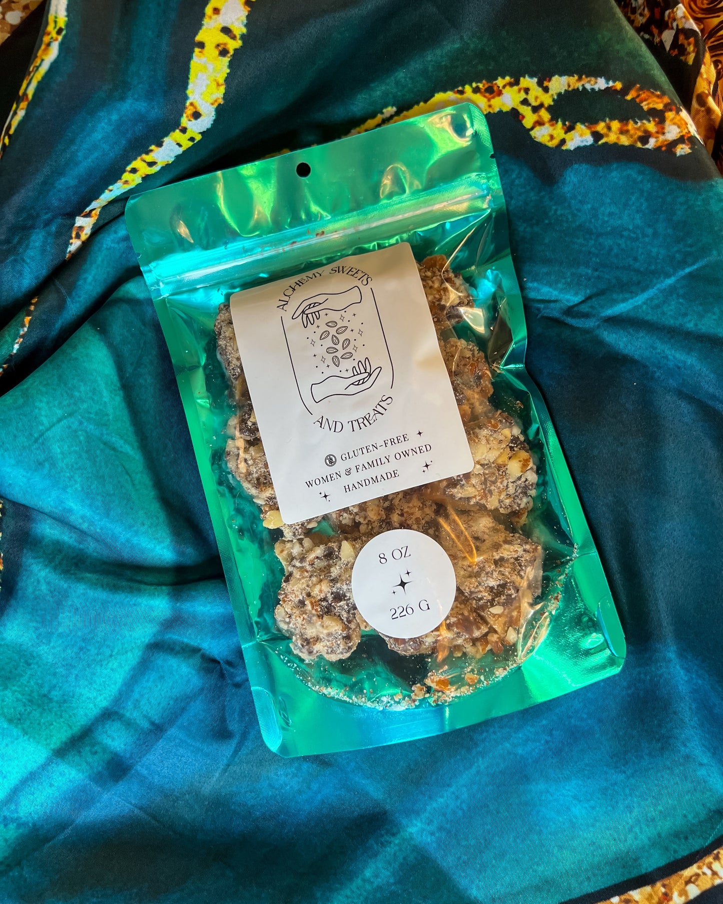 ✨Black Magick  Dark Chocolate Toffee✨ 8oz / 226g