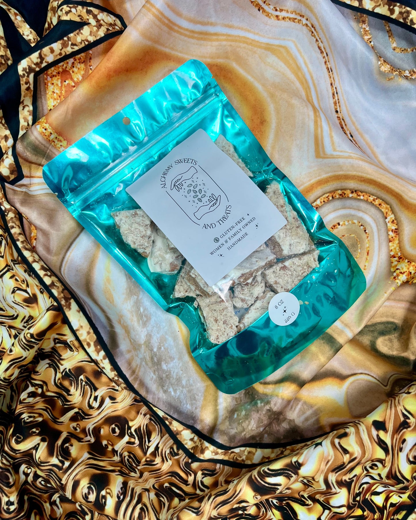 ✨8oz Celestial Crunch White Chocolate Toffee✨