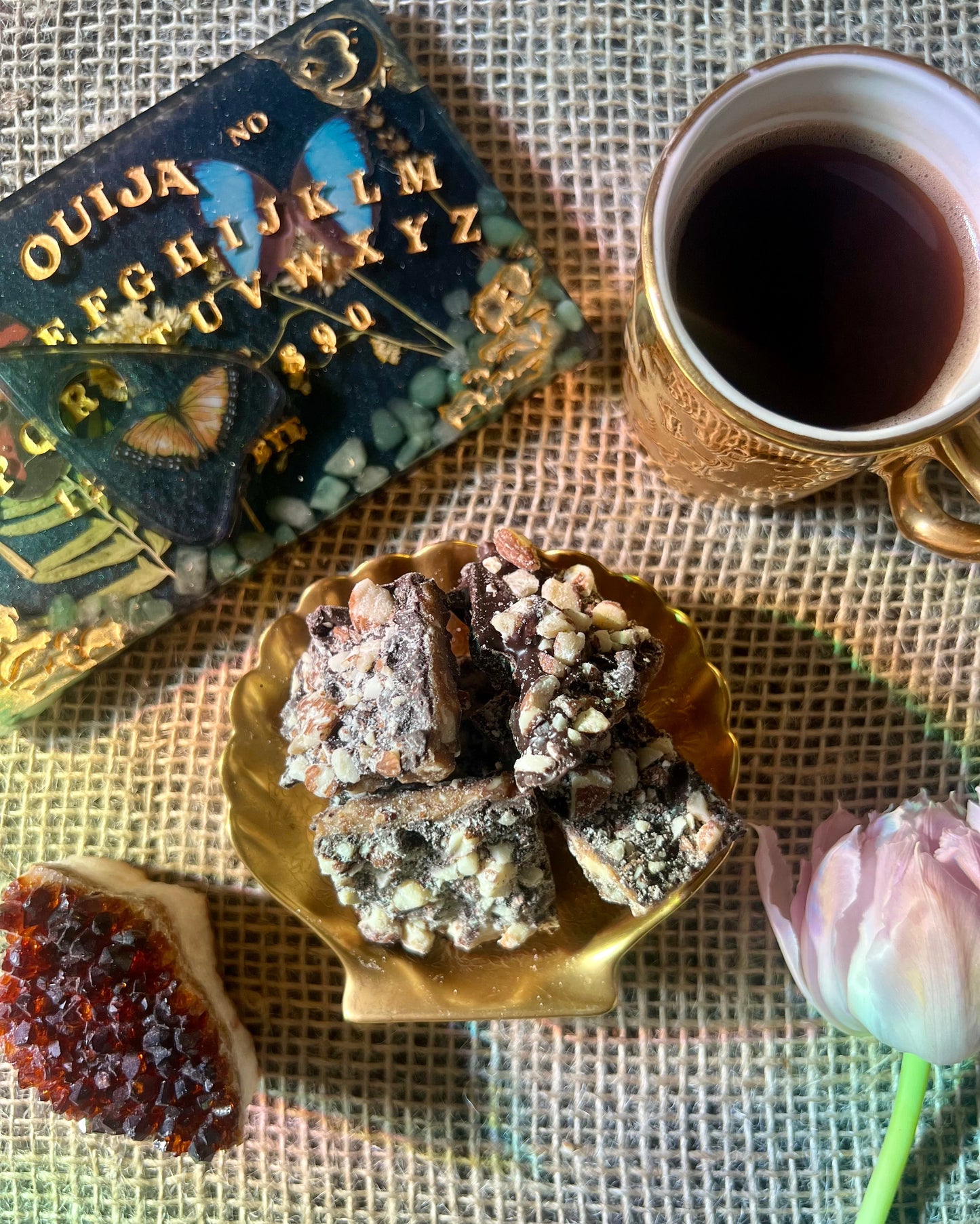 ✨8oz Ritual Blend: Black Magick  Dark Chocolate Toffee✨