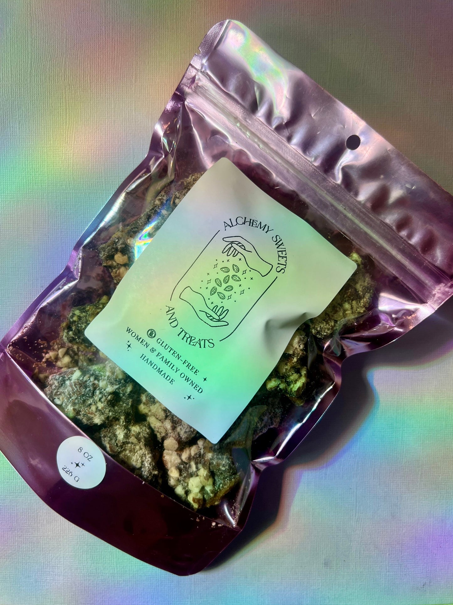 ✨8oz Amethyst Blend: Black Magick  Dark Chocolate Toffee✨